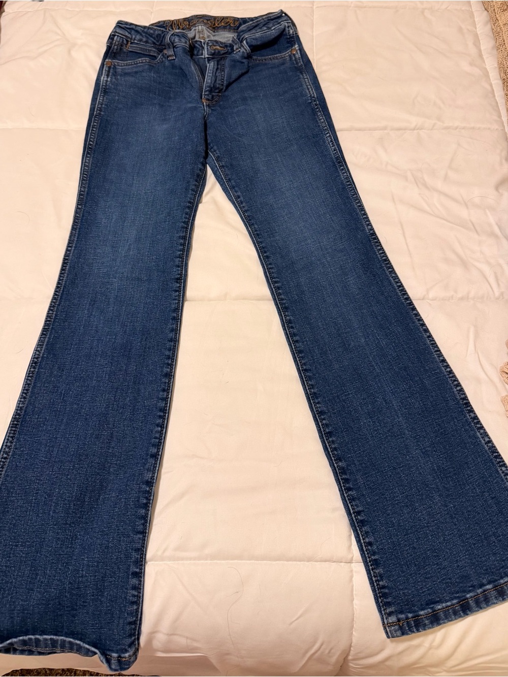 Wrangler Women's Dark Blue Bootcut Jeans